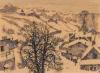 Добужинский М.В. Каунас. Жалякальнис зимой. 1939. ЛГХМ
